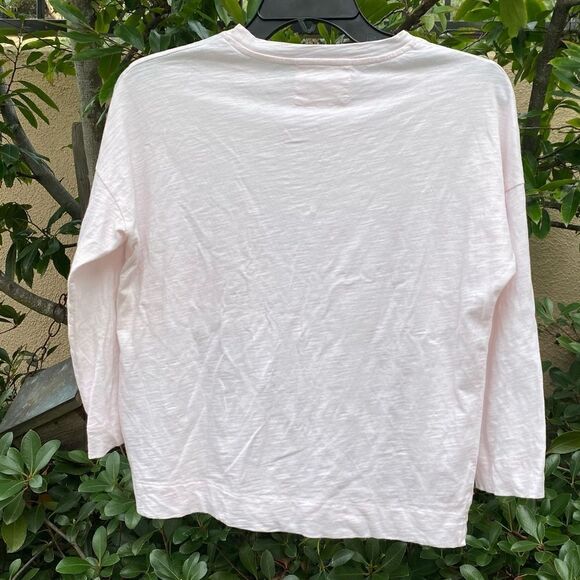 Whistles Cotton Patch Pocket Light Pink Top. Size Xsmall. EUC! - Picture 5 of 8
